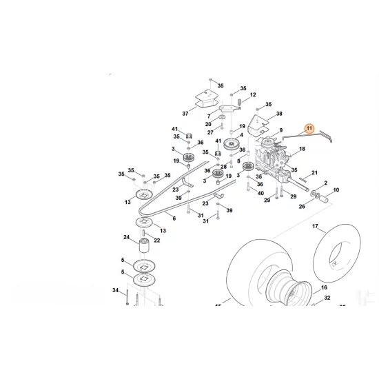 STIHL  Dźwignia 6170 647 3500